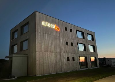 Logo für vorgehängte Holzfassade